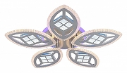 Люстра Escada Algol 10216/5LED BL цвет плафона/подвески Прозрачный, цвет арматуры Белый