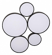 Люстра Loft it Drum 10218 Black цвет плафона/подвески Белый, Черный, цвет арматуры Черный-4