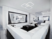 Накладной светильник Escada Matr1x 10220/3LED цвет плафона/подвески Белый, цвет арматуры Белый-3