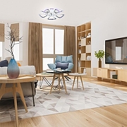 Люстра Escada Candy 10221/5LED BL цвет плафона/подвески Прозрачный, цвет арматуры Хром-6