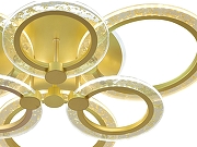 Люстра Escada En1gma 10225/6LED Gold цвет плафона/подвески Золото, цвет арматуры Золото-7