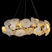 Люстра Loft it Parad1se 10234/1000 цвет плафона/подвески Белый, цвет арматуры Золото-3