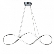 Подвесной светильник Escada Knot 10236/1LED Chrome цвет плафона/подвески Белый, Хром, цвет арматуры Хром-4