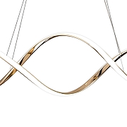 Подвесной светильник Escada Knot 10236/1LED Gold цвет плафона/подвески Белый, Золото, цвет арматуры Золото-5