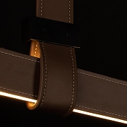 Подвесной светильник Loft it Strong 10241/1000 цвет плафона/подвески Коричневый, цвет арматуры Коричневый-7