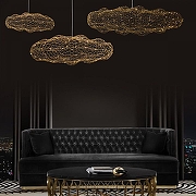 Люстра Loft it Cloud 10247/1000 Gold цвет плафона/подвески Золото, цвет арматуры Золото-5