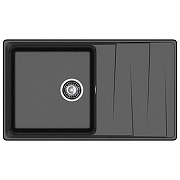 Кухонная мойка GranFest Level GF-LV-860L Черная
