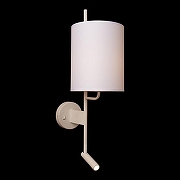 Бра с подсветкой Loft it Ritz 10253W/B White цвет плафона/подвески Белый, цвет арматуры Белый-4