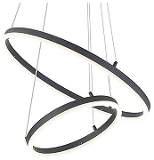 Подвесной светильник Escada Void 10254/2LED Black APP цвет черный