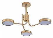 Люстра на штанге Escada Skylar 10258/3LED цвет плафона/подвески Белый, Бежевый, цвет арматуры Бежевый