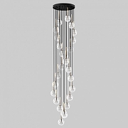 Подвесной светильник TK Lighting Aurora 10258 Aurora цвет плафона/подвески Прозрачный, цвет арматуры Золото, Черный