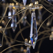 Люстра Loft it M1ra 10259/1000 Gold Asfour цвет плафона/подвески Прозрачный, цвет арматуры Золото-2