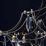 Люстра Loft it M1ra 10259/1000 Gold Asfour цвет плафона/подвески Прозрачный, цвет арматуры Золото-3