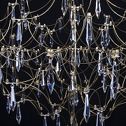 Люстра Loft it M1ra 10259/1000 Gold Asfour цвет плафона/подвески Прозрачный, цвет арматуры Золото-7