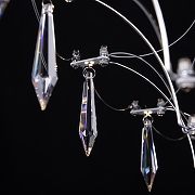 Люстра Loft it Mira 10259/1000 Silver Asfour цвет серебро-3