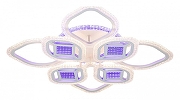 Люстра Escada M1ra 10265/8LED цвет плафона/подвески Прозрачный, цвет арматуры Белый-2