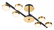 Люстра на штанге Escada Alcor 10266/6LED цвет плафона/подвески Белый, Бронза, цвет арматуры Черный-2