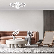Люстра Escada Drop 10267/4LED цвет плафона/подвески Белый, цвет арматуры Белый-6