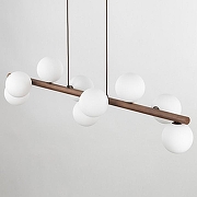 Подвесной светильник TK Lighting Estera Wood 10273 Estera Wood цвет плафона/подвески Белый, цвет арматуры Коричневый
