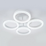 Люстра Escada Albus 10276/4LED APP цвет плафона/подвески Прозрачный, цвет арматуры Белый-2