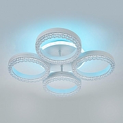 Люстра Escada Albus 10276/4LED APP цвет плафона/подвески Прозрачный, цвет арматуры Белый-3