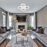 Люстра Escada Albus 10276/4LED APP цвет плафона/подвески Прозрачный, цвет арматуры Белый-6