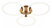 Люстра Escada Tube 10279/3LED цвет плафона/подвески Белый, цвет арматуры Бронза-1