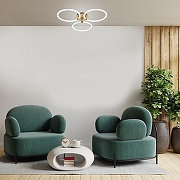 Люстра Escada Tube 10279/3LED цвет плафона/подвески Белый, цвет арматуры Бронза-4