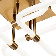 Люстра Escada Tube 10279/4LED цвет плафона/подвески Белый, цвет арматуры Бронза-2