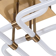 Люстра Escada Tube 10279/4LED цвет плафона/подвески Белый, цвет арматуры Бронза-3