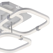 Люстра Escada Factor 10280/3LED цвет плафона/подвески Белый, Хром, цвет арматуры Хром-3