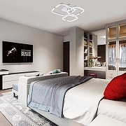 Люстра Escada Factor 10280/3LED цвет плафона/подвески Белый, Хром, цвет арматуры Хром-4