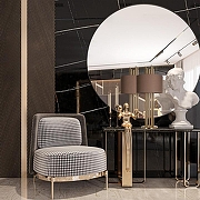 Настольная лампа Loft it Empire 10284 цвет плафона/подвески Коричневый, цвет арматуры Золото-4