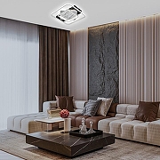 Накладной светильник Escada Nebula 10293/3LED цвет плафона/подвески Белый, цвет арматуры Черный-5