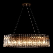 Люстра Loft it Nevada 10297/1000 French gold цвет плафона/подвески Прозрачный, цвет арматуры Золото-5