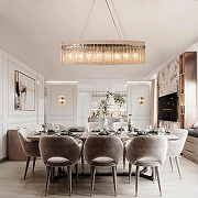 Люстра Loft it Nevada 10297/1000 Nickel цвет плафона/подвески Прозрачный, цвет арматуры Никель-8