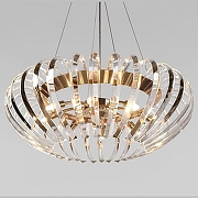 Люстра Loft it Dakota 10300/600 French gold цвет плафона/подвески Прозрачный, цвет арматуры Золото