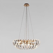 Люстра Loft it Dakota 10300/600 French gold цвет плафона/подвески Прозрачный, цвет арматуры Золото-3