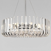 Люстра Loft it Dakota 10300/800 Nickel цвет плафона/подвески Прозрачный, цвет арматуры Никель