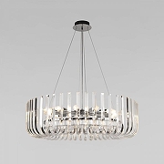 Люстра Loft it Dakota 10300/800 Nickel цвет плафона/подвески Прозрачный, цвет арматуры Никель-1