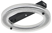 Накладной светильник Escada Amb1ence 10302/1LED цвет плафона/подвески Прозрачный, цвет арматуры Черный