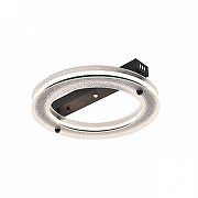 Накладной светильник Escada Amb1ence 10302/1LED цвет плафона/подвески Прозрачный, цвет арматуры Черный-1
