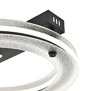Накладной светильник Escada Amb1ence 10302/1LED цвет плафона/подвески Прозрачный, цвет арматуры Черный-4