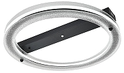Накладной светильник Escada Amb1ence 10303/1LED цвет плафона/подвески Прозрачный, цвет арматуры Черный-2