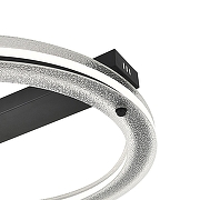 Накладной светильник Escada Amb1ence 10303/1LED цвет плафона/подвески Прозрачный, цвет арматуры Черный-4