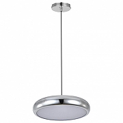Подвесной светильник Escada 1r1s 10304/1LED Black/Chrome цвет плафона/подвески Хром, цвет арматуры Хром-1
