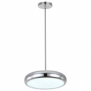 Подвесной светильник Escada 1r1s 10304/1LED Black/Chrome цвет плафона/подвески Хром, цвет арматуры Хром-2