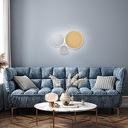 Накладной светильник Escada Pandora 10305/3LED цвет плафона/подвески Белый, Золото, Серый, цвет арматуры Белый-5