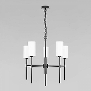 Люстра Loft it Comfy 10307 Black цвет плафона/подвески Белый, цвет арматуры Черный-1