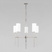 Люстра Loft it Comfy 10307 Nickel цвет плафона/подвески Белый, цвет арматуры Никель-1